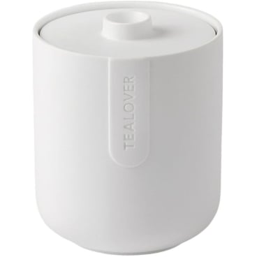 räder Cozy Time Tealover Dose aus Porzellan, weiß, spülmaschinengeeignet. weiß - Bild-Darstellung des Produktes 1