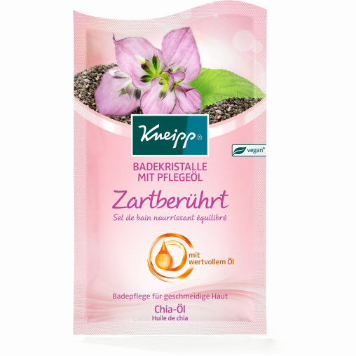 Kneipp® Badekristalle mit Pflegeöl - Zartberührt mit Chia-Öl