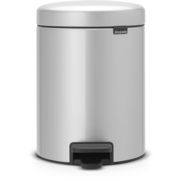 Brabantia Treteimer NEWICON, 5 Liter Farbe: Metallic Grey - Bild-Darstellung des Produktes 1