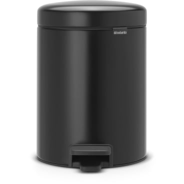 Brabantia Treteimer NEWICON, 5 Liter Farbe: Matt Black - Bild-Darstellung des Produktes 1