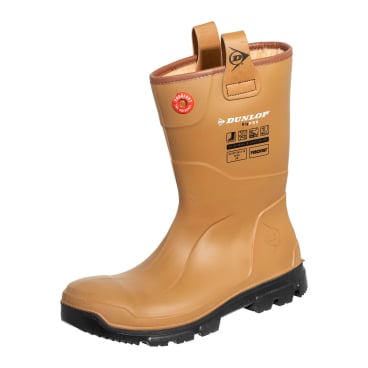 Dunlop RigPro Damen Sicherheitsstiefel mit Futter EN ISO 20345 S5 CI CR, braun, Größe 12 UK. 47 - Bild-Darstellung des Produktes 1