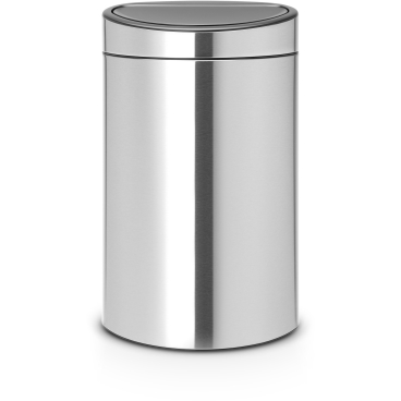 Brabantia Abfalleimer TOUCH BIN NEW RECYCLE, 10 + 23 Liter Farbe: Matt Steel, Fingerprint Proof - Bild-Darstellung des Produktes 1