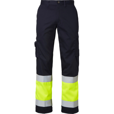 TOP SWEDE 2070 Hose, Unisex, navy blau/Fluoreszierendes gelb 1 Stück, Größe: D108 - Bild-Darstellung des Produktes 1