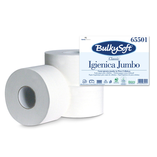 BulkySoft Classic Mini Jumbo Toilettenpapier, 300 m