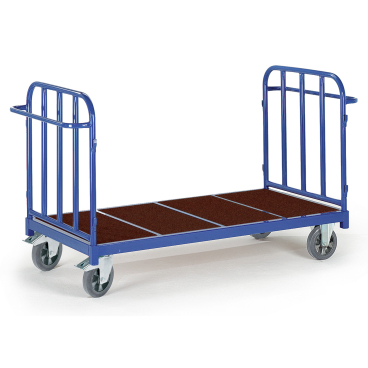 Rollcart Schwerer Doppel-Stirnwandwagen mit Holzboden 2000x880mm 1 Stück - Bild-Darstellung des Produktes 1