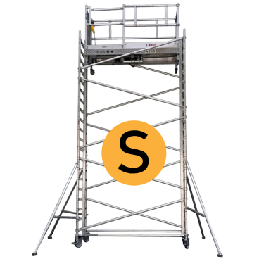 Lockhard Fahrgerüst Alulift S 3 Meter elektrisch höhenverstellbar 1 Stück - Bild-Darstellung des Produktes 1