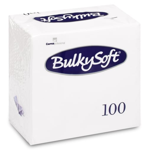 BulkySoft Tafelservietten, 2-lagig, 1/4 Falz, 24 x 24 cm