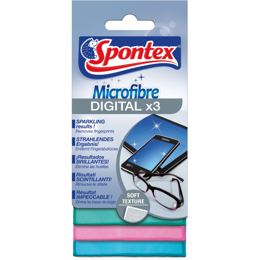 Spontex Microfibre Digital Mikrofasertuch