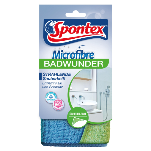 Spontex Microfibre Badwunder Mikrofasertuch