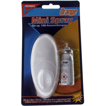 Reinex fresh Mini-Spray mit Duftspender Duftrichtung: Orange - Bild-Darstellung des Produktes 1
