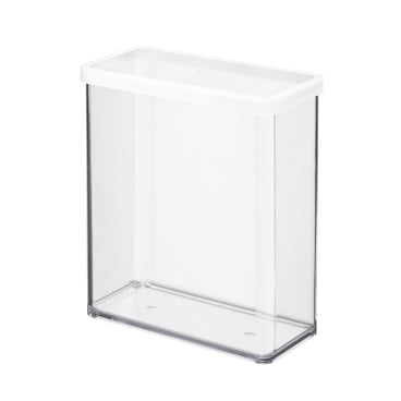 Rotho LOFT Premium Dose, Hochformat, 3,2 Liter Farbe: transparent / weiße Dichtung - Bild-Darstellung des Produktes 1