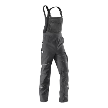 Kübler Latzhose ACTIVIQ – robuste Arbeitshose mit CORDURA-Kniefeld, grau, Größe 48 Farbe: anthrazit, Größe: 48 - Bild-Darstellung des Produktes 1
