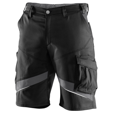 Kübler Shorts ACTIVIQ – leichte Arbeitsshorts, 65% Polyester/35% Baumwolle, schwarz/grau 46 - Bild-Darstellung des Produktes 1