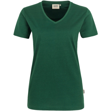 HAKRO Damen V-Shirt PERFORMANCE 181 – MikraLinar, 50/50, tailliert, ISO 15797 XS - Bild-Darstellung des Produktes 1