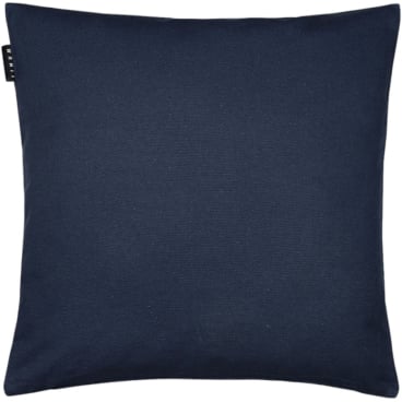 Linum Annabell Kissenhülle 50x50 cm, 100% Baumwolle, Uni – Blau 50x50 cm - Bild-Darstellung des Produktes 1