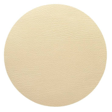 Lind DNA Circle Hippo Tischset – recyceltes Leder & Naturkautschuk, extrem stabil und wasserabweisend. Ø 40 cm - Bild-Darstellung des Produktes 1