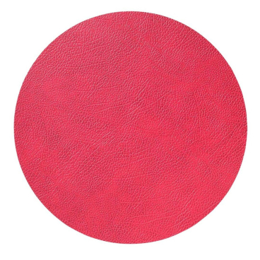 Lind DNA Circle Hippo Tischset – recyceltes Leder & Naturkautschuk, extrem stabil und wasserabweisend. Ø 24 cm - Bild-Darstellung des Produktes 1