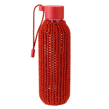 RIG-TIG by stelton CATCH-IT Trinkflasche, 600 ml, warm red. warm red - Bild-Darstellung des Produktes 1