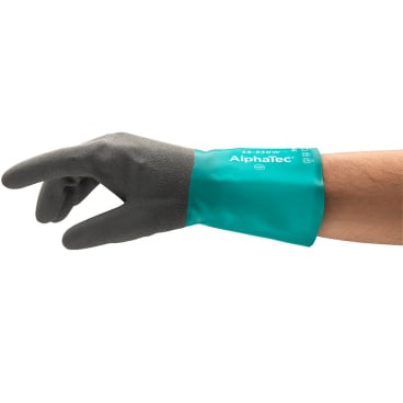 Ansell AlphaTec® 58-530B Handschuh, PSA Kategorie 3, grau 1 Paar, Größe 7 - Bild-Darstellung des Produktes 1