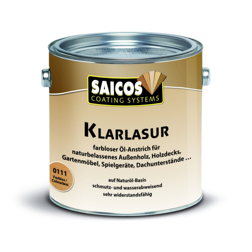 SAICOS Klarlasur, farblos