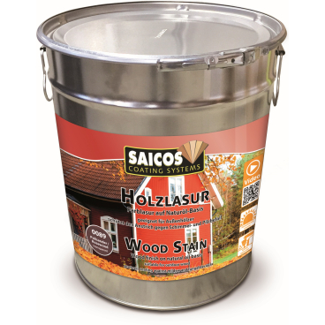 SAICOS Holzlasur, palisander 10 Liter - Eimer - Bild-Darstellung des Produktes 1