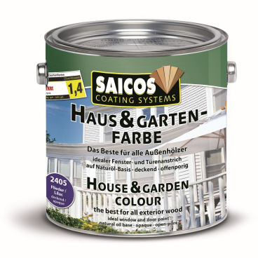 SAICOS Haus- & Gartenfarbe, flieder 2,5 Liter - Dose - Bild-Darstellung des Produktes 1