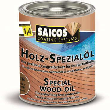 SAICOS Holzspezialöl, teak 750 ml - Dose - Bild-Darstellung des Produktes 1
