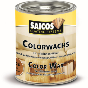 SAICOS Colorwachs, Holzwachs, teak