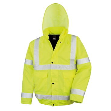 SAFE-GUARD by Result - "Core" Blousonjacke Signalkleidung für Herren - Winter - Gelb 4XL - Bild-Darstellung des Produktes 1