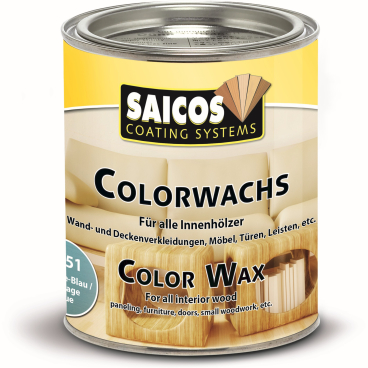 SAICOS Colorwachs, Holzwachs, vintageblau 750 ml - Dose - Bild-Darstellung des Produktes 1