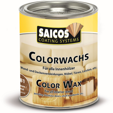 SAICOS Colorwachs, Holzwachs, nussbaum 750 ml - Dose - Bild-Darstellung des Produktes 1