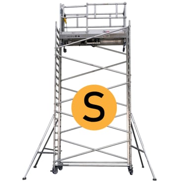 Lockhard Fahrgerüst Alulift S 6 Meter elektrisch höhenverstellbar 1 Stück - Bild-Darstellung des Produktes 1