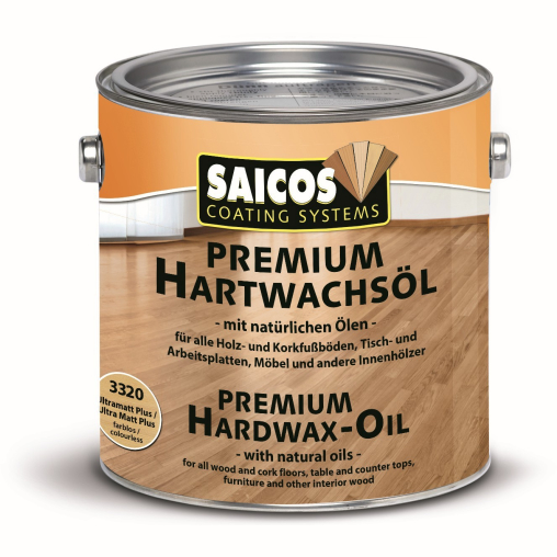 SAICOS Premium Hartwachs-Öl, ultramatt Plus
