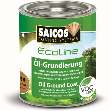 SAICOS Ecoline Öl-Grundierung, eiche 750 ml - Dose - Bild-Darstellung des Produktes 1