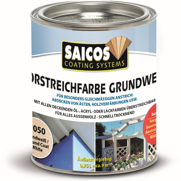 SAICOS Vorstreichfarbe Grundweiß 750 ml - Dose - Bild-Darstellung des Produktes 1