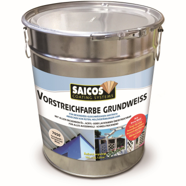 SAICOS Vorstreichfarbe Grundweiß 10 Liter - Eimer - Bild-Darstellung des Produktes 1