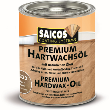 SAICOS Premium Hartwachsöl, pur 750 ml - Dose - Bild-Darstellung des Produktes 1