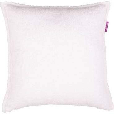 farbenfreunde Fresh Frottee Kissenhülle 50 x 50 cm, 100% Baumwolle, Weiß, Öko‑Tex zertifiziert, Made in Germany 50x50 cm - Bild-Darstellung des Produktes 1