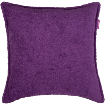 farbenfreunde Fresh Frottee Kissenhülle 50x50 cm, Baumwolle, violett, Öko-Tex, Made in Germany 50x50 cm - Bild-Darstellung des Produktes 1