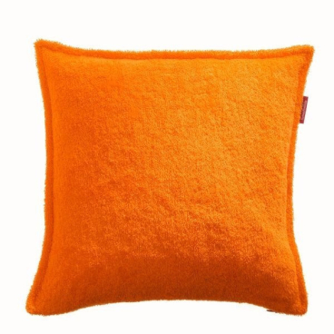 farbenfreunde Fresh Frottee Kissenhülle, 40 x 40 cm, Orange, Öko-Tex, Made in Germany 40x40 cm - Bild-Darstellung des Produktes 1