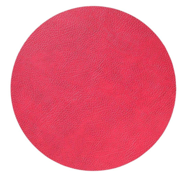 Lind DNA Circle Hippo Tischset – recyceltes Leder & Naturkautschuk, extrem stabil und wasserabweisend. Ø 30 cm - Bild-Darstellung des Produktes 1