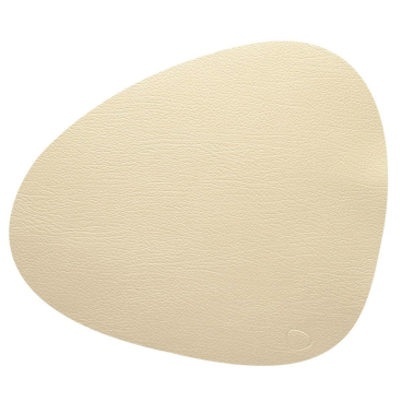 Lind DNA Curve Hippo Tischset – nachhaltig und wasserabweisend, aus recyceltem Leder und Naturkautschuk. 37x44 cm - Bild-Darstellung des Produktes 1