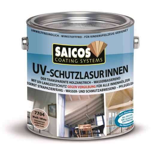 SAICOS UV-Schutzlasur Innen, weiß