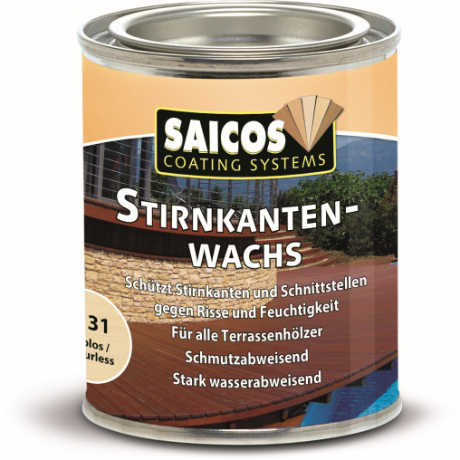 SAICOS Stirnkantenwachs, farblos