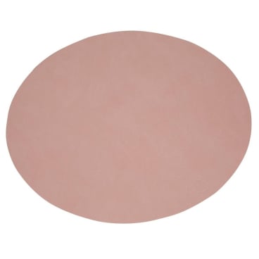 Lind DNA Oval Nupo Platzset, 4er-Set – recyceltes Leder & Naturkautschuk, wasser- und schmutzabweisend, für Temperaturen bis 60 °C. 35x46 cm - Bild-Darstellung des Produktes 1