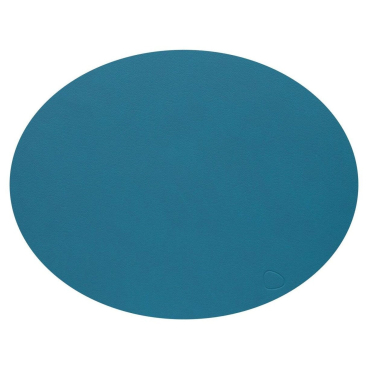 Lind DNA Nupo Oval Platzset, 4er-Set aus recyceltem Leder und Naturkautschuk, bis 60 °C hitzebeständig. Lind DNA Oval Nupo - Bild-Darstellung des Produktes 1