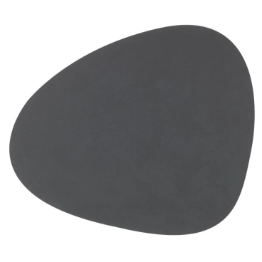 Lind DNA Curve Nupo Tischset groß, recyceltes Leder & Naturkautschuk, wasser- und schmutzabweisend. 37x44 cm - Bild-Darstellung des Produktes 1