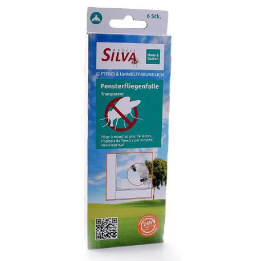 SILVA Fensterfliegenfalle Transparent