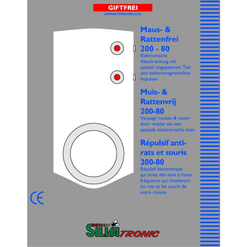 SILVATRONIC Maus- und Rattenfrei 200-80