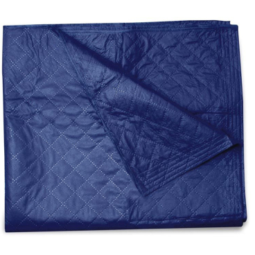 UNISAN® Einmal-Patientendecken 1 Karton = 20 Stück, 110 x 190 cm, 500 g, blau - Bild-Darstellung des Produktes 1